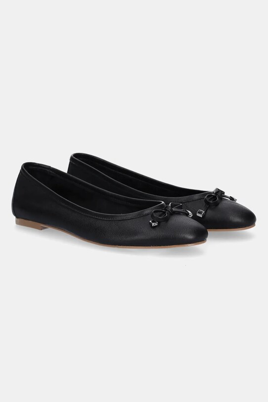 Answear Lab balerini de piele negru 21655.OS