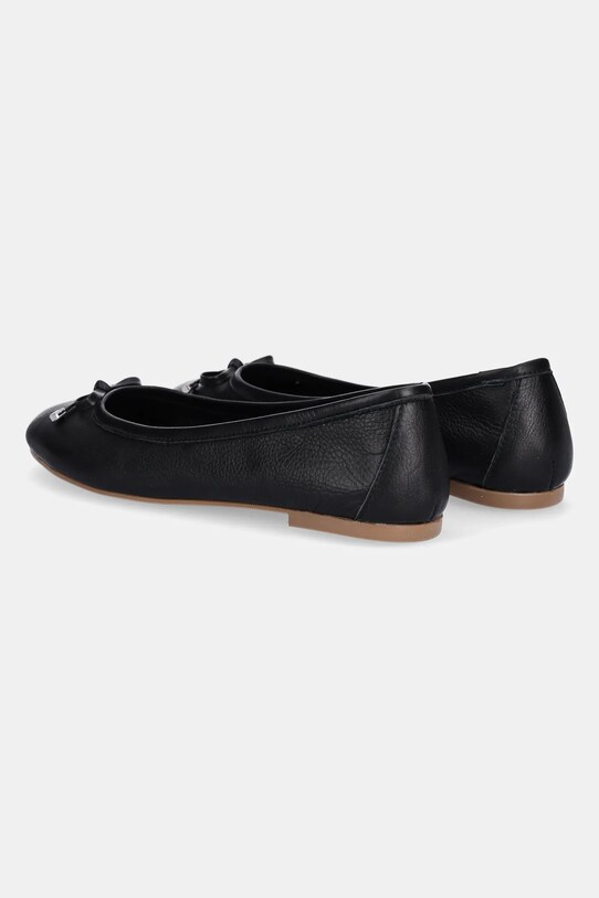 Încălțăminte Answear Lab balerini de piele 21655.OS negru
