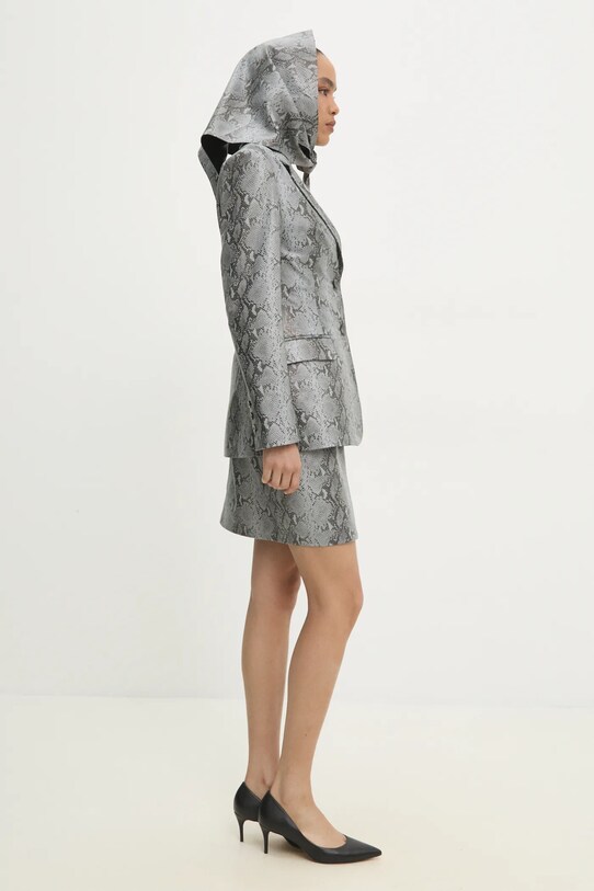 Answear Lab gonna in pelle WS25.SDD001 grigio