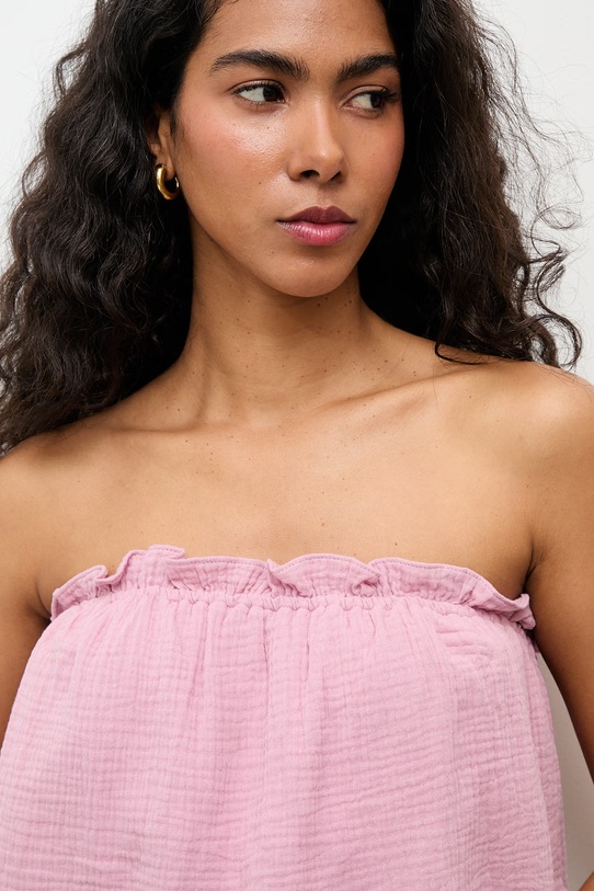 Хлопковое платье Answear.LAB розовый 8870.p.flk