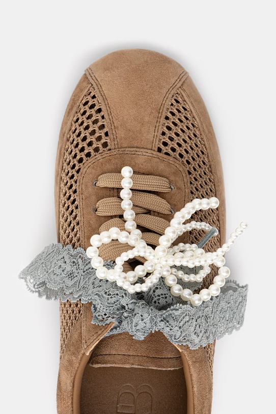 Obuwie Answear.LAB sznurówki laces2.cjk niebieski