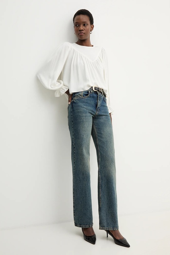 Answear.LAB bluza FT933.hak alb WS26