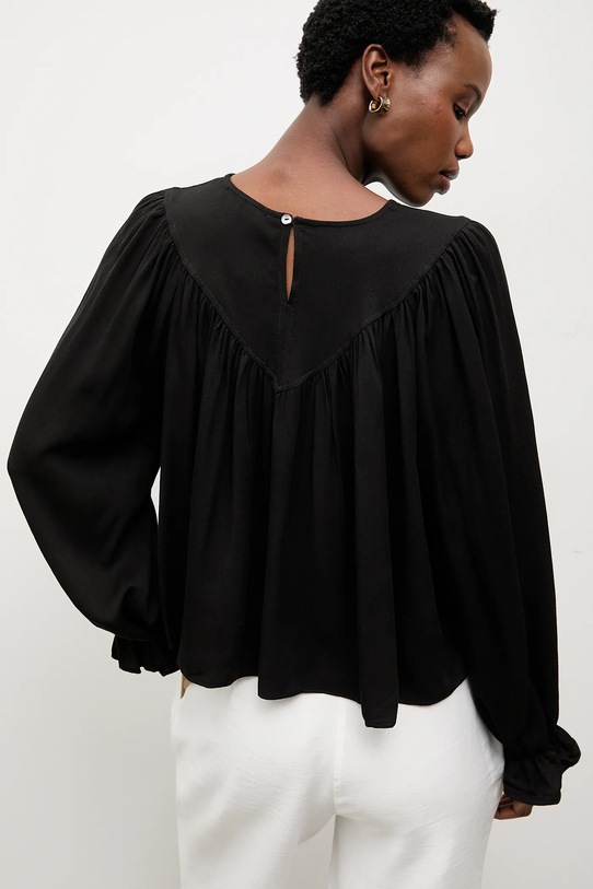 Answear.LAB bluzka pozostałe czarny FT933.hak