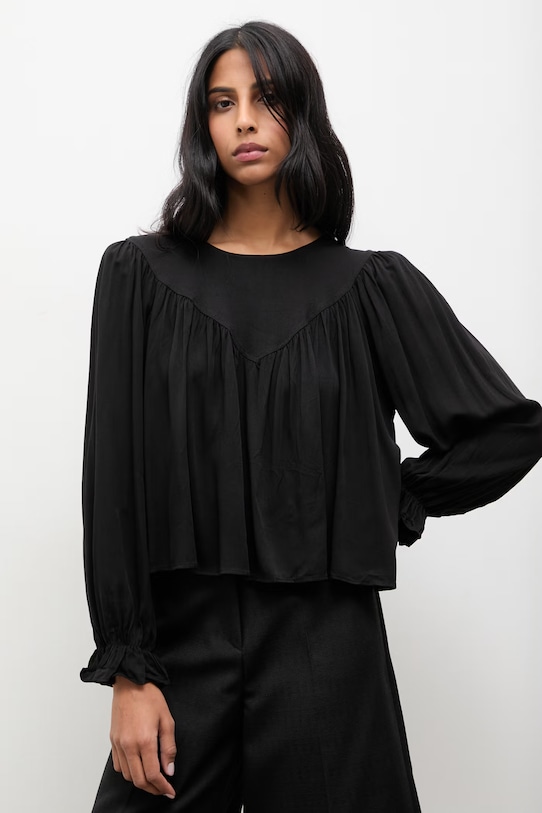 Îmbrăcăminte Answear.LAB bluza FT933.hak negru