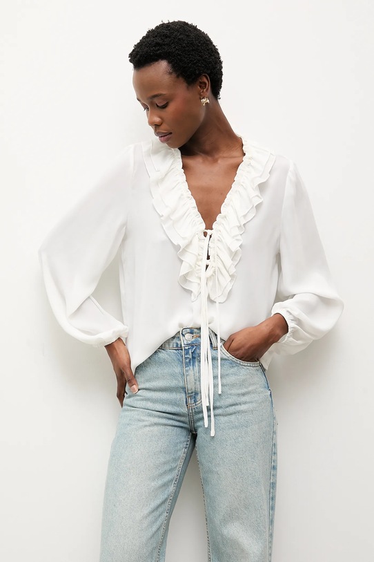 Answear.LAB bluzka biały FT1205.hak