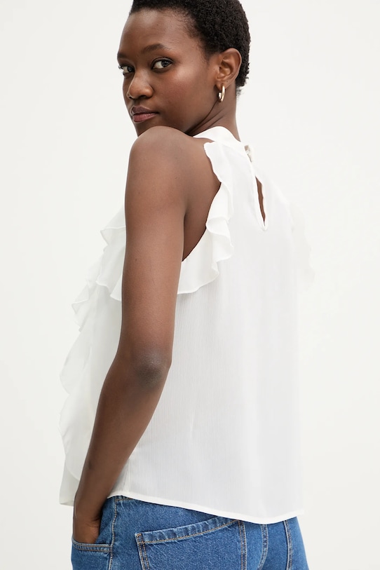 Odzież Answear.LAB bluzka YS345.hak biały