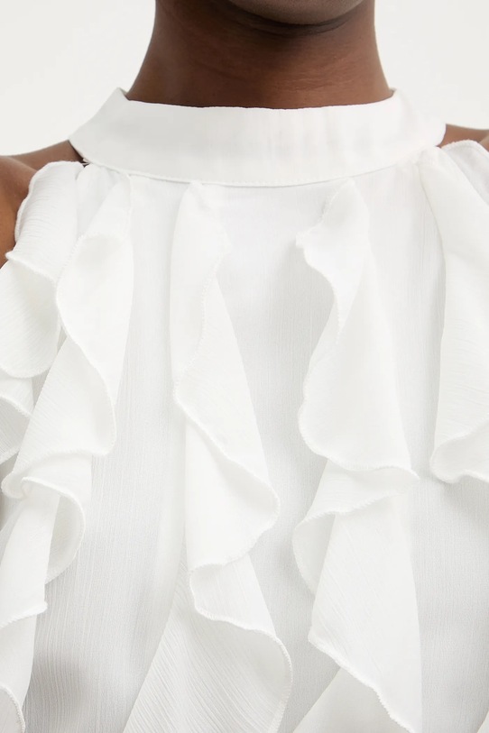 Answear.LAB bluza YS345.hak alb