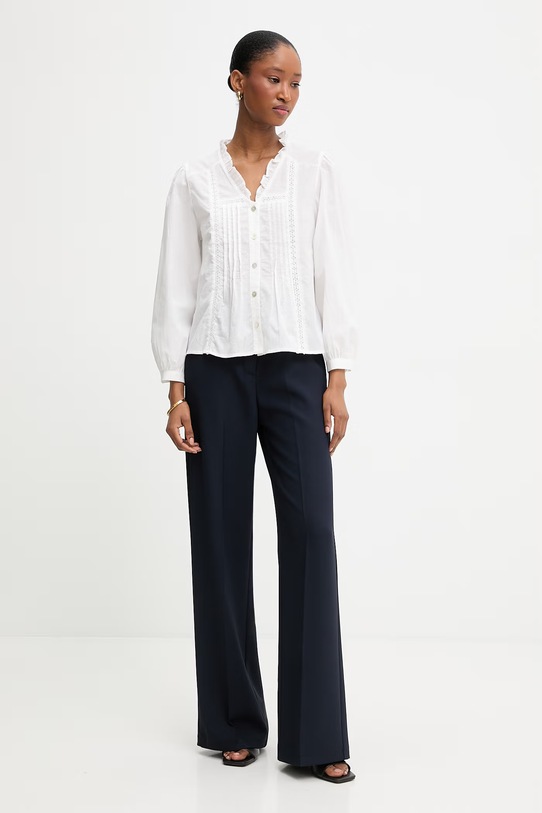 Answear.LAB bluza bawełniana FT1212.hak biały WS26