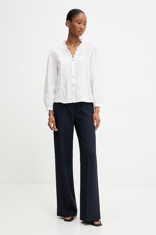 Answear.LAB bluza bawełniana FT1212.hak biały WS26