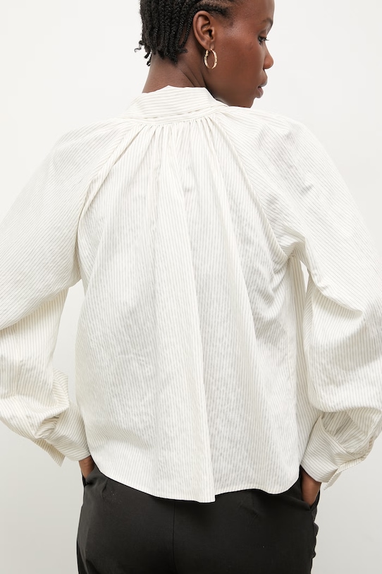 Odzież Answear.LAB bluzka damska z wiskozy WS26-BDD016 biały