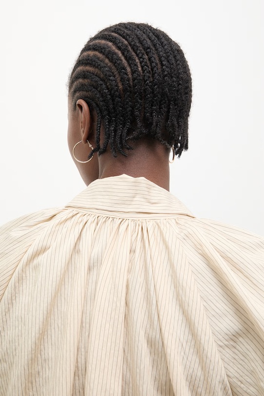 Answear.LAB bluzka damska z wiskozą beżowy WS26-BDD016