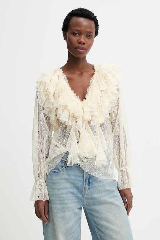 Answear.LAB bluzka beżowy 93710.iok