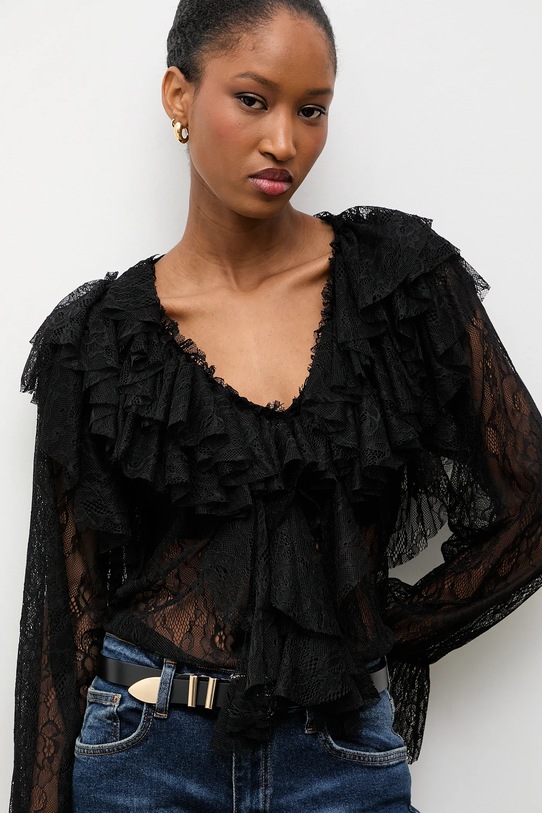 Answear.LAB bluzka czarny 93710.iok