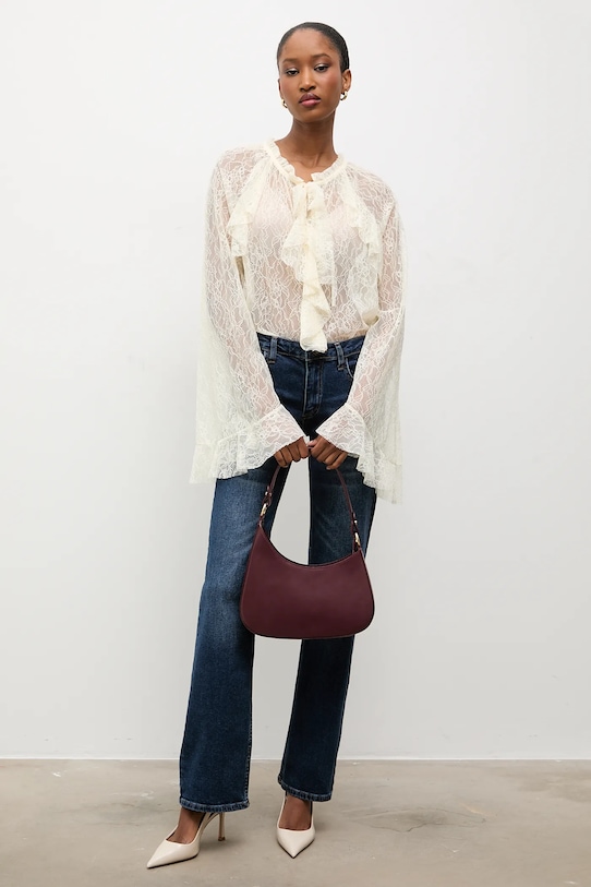 Одяг Блузка Answear.LAB 93210.iok бежевий