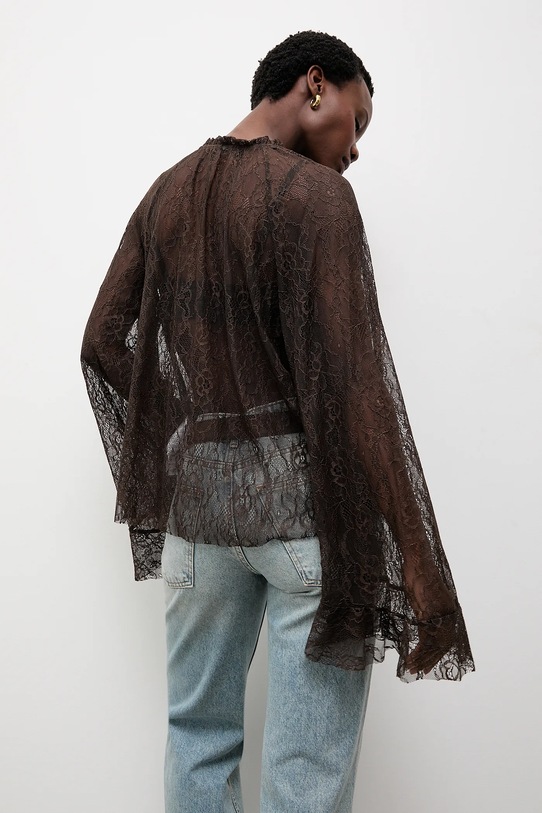 Odzież Answear.LAB bluzka 93210.iok brązowy