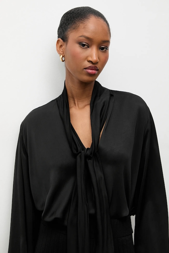 Answear.LAB bluzka czarny 55620 PLEIN.iok