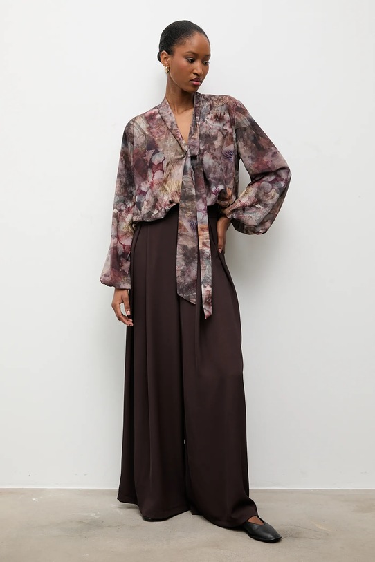 Answear.LAB bluzka 55620/ST PRINTED.iok szary WS26