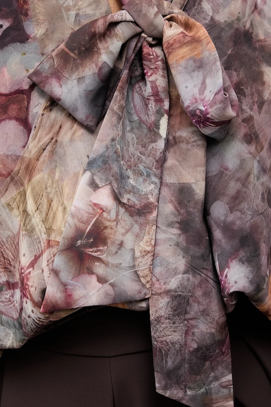 Answear.LAB bluzka 55620/ST PRINTED.iok szary