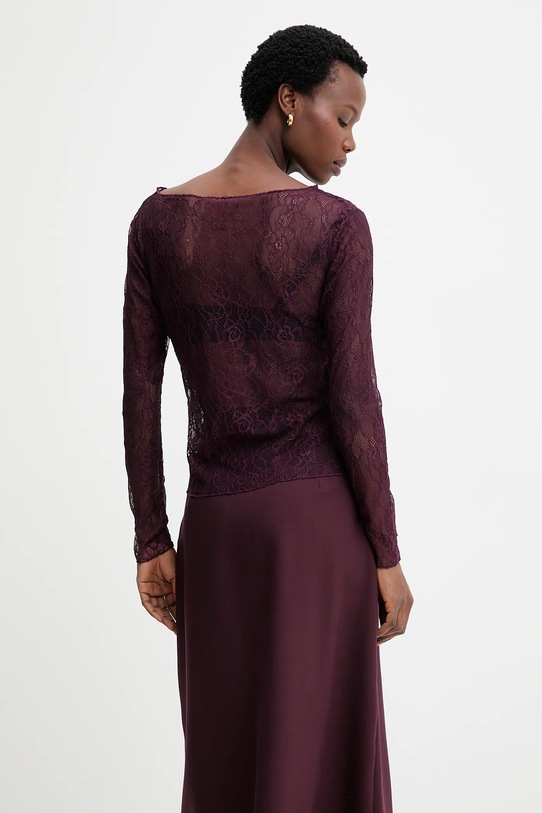 Odzież Answear.LAB bluzka 93711.iok bordowy