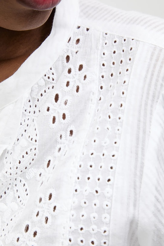 Answear.LAB koszula bawełniana 3020.hak biały