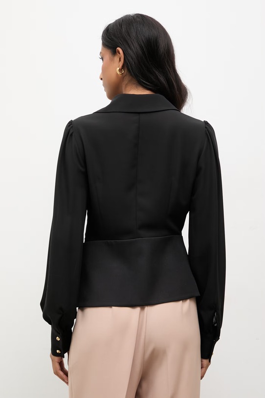 Odzież Answear.LAB bluzka 20193.tok czarny
