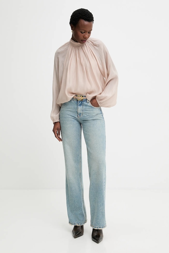 Answear.LAB bluzka PR27472.fjk beżowy WS26