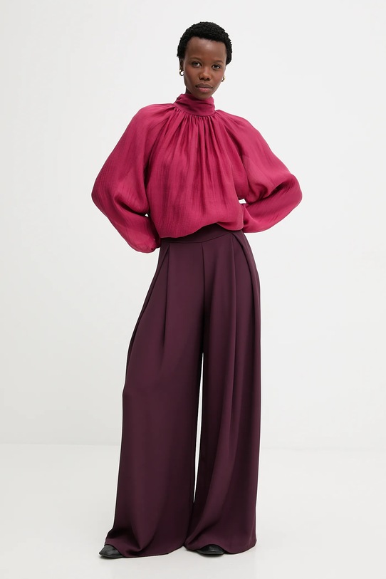 Answear.LAB bluzka PR27472.fjk bordowy WS26