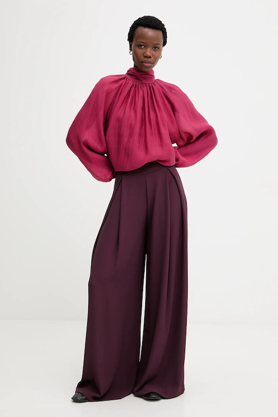 Answear.LAB bluzka PR27472.fjk bordowy WS26