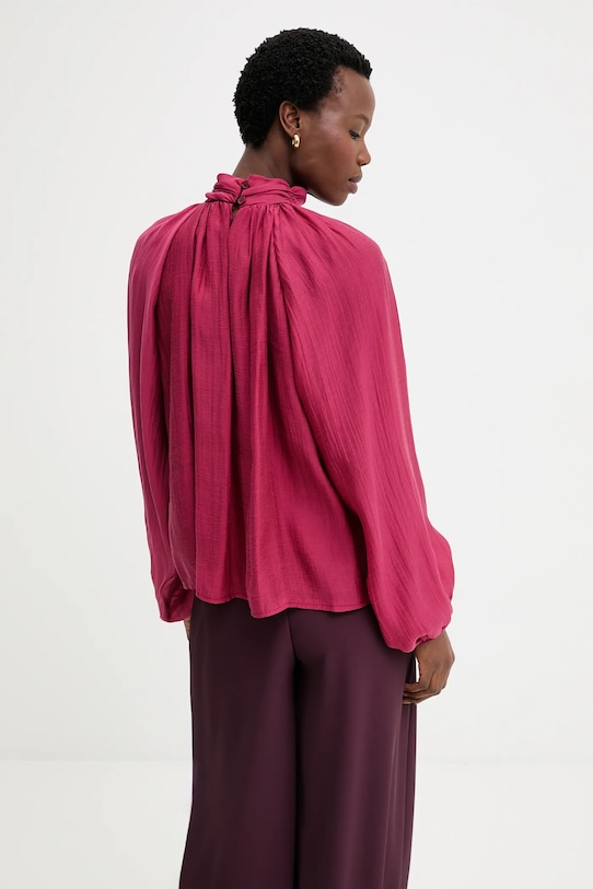 Odzież Answear.LAB bluzka PR27472.fjk bordowy