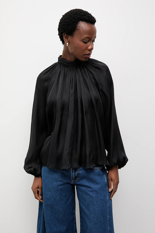 Odzież Answear.LAB bluzka PR27472.fjk czarny