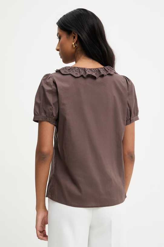 Odzież Answear.LAB bluzka bawełniana 670232.hak brązowy
