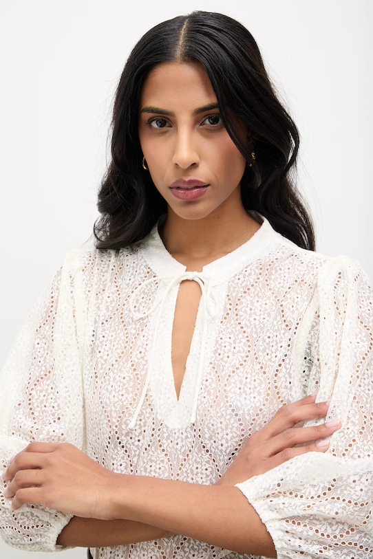 Answear.LAB bluzka biały 670388.hak