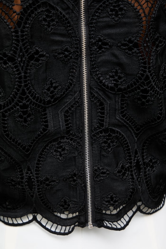 Answear.LAB bluzka bawełniana 670300.hak czarny