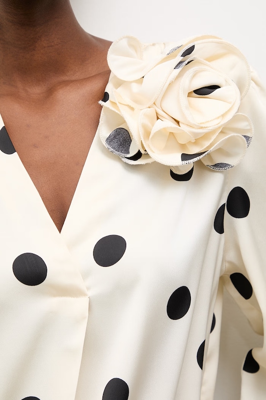 Answear.LAB bluzka 530223.hak biały