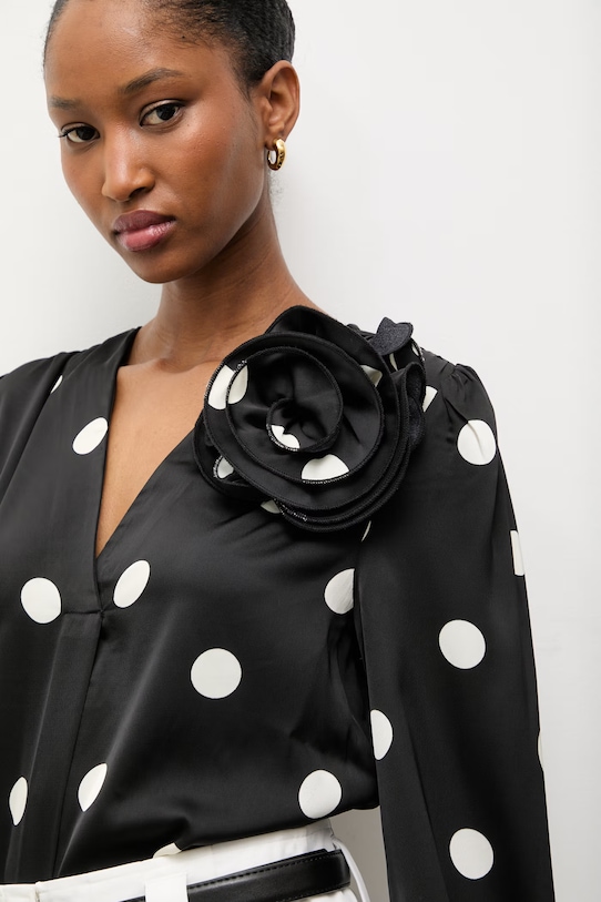 Answear.LAB bluzka czarny 530223.hak