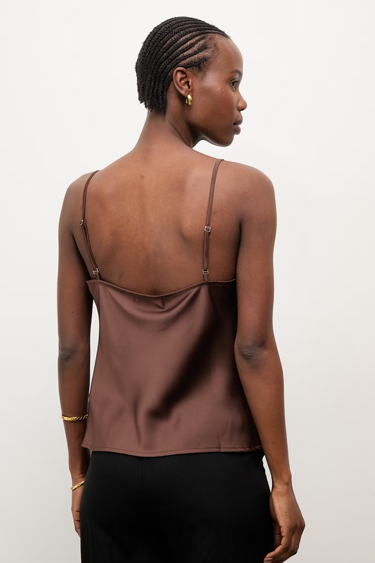 Oblečenie Blúzka Answear.LAB WS26-BDD042 hnedá