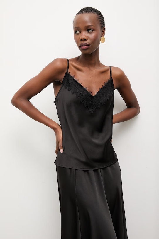 Answear.LAB bluzka regular czarny 661621.hak