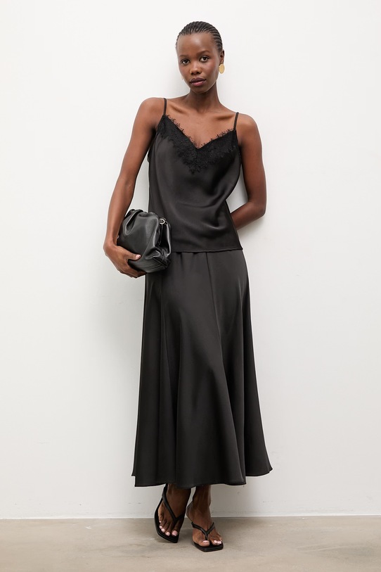 Answear.LAB bluzka 661621.hak czarny WS26