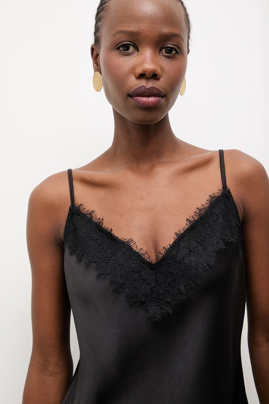 Answear.LAB bluzka 661621.hak czarny