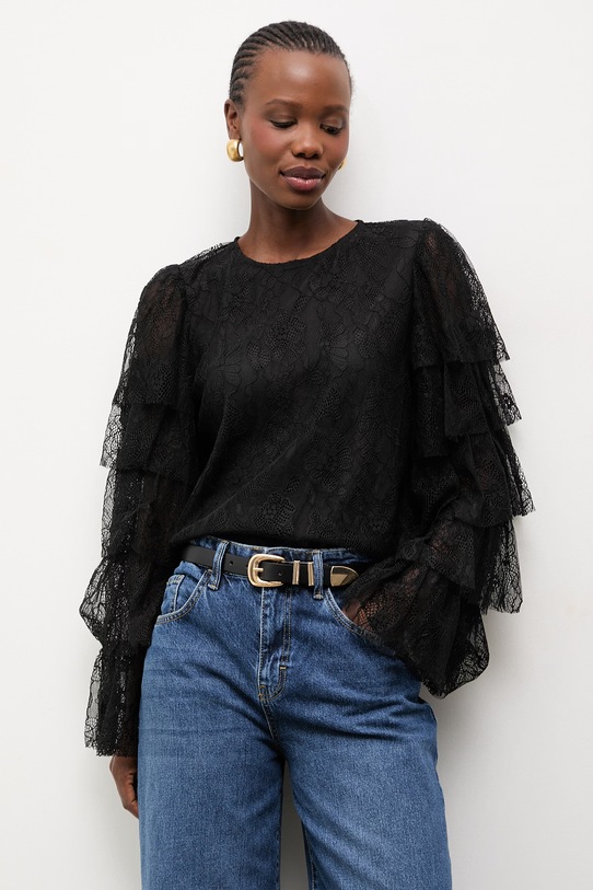 Answear.LAB bluzka czarny 81075.fak