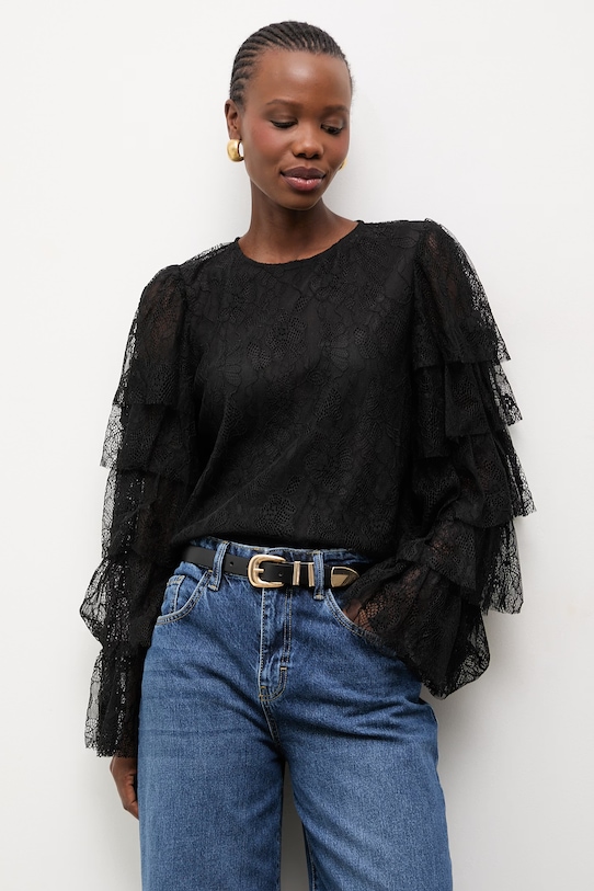 Answear.LAB bluzka czarny 81075.fak