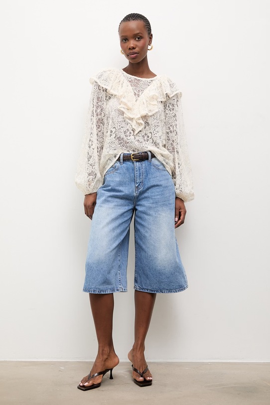 Answear.LAB bluzka Z25-037-1.fak beżowy WS26