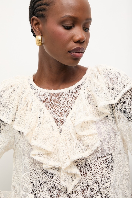 Answear.LAB bluzka beżowy Z25-037-1.fak