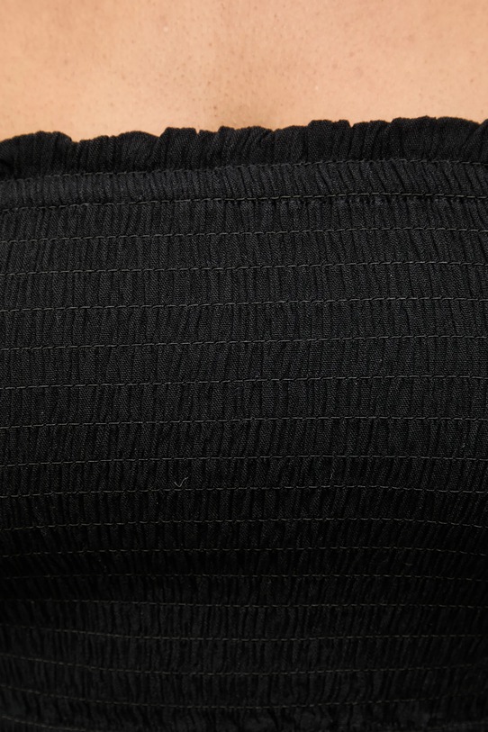 Answear.LAB bluzka BUSTIER.hak czarny