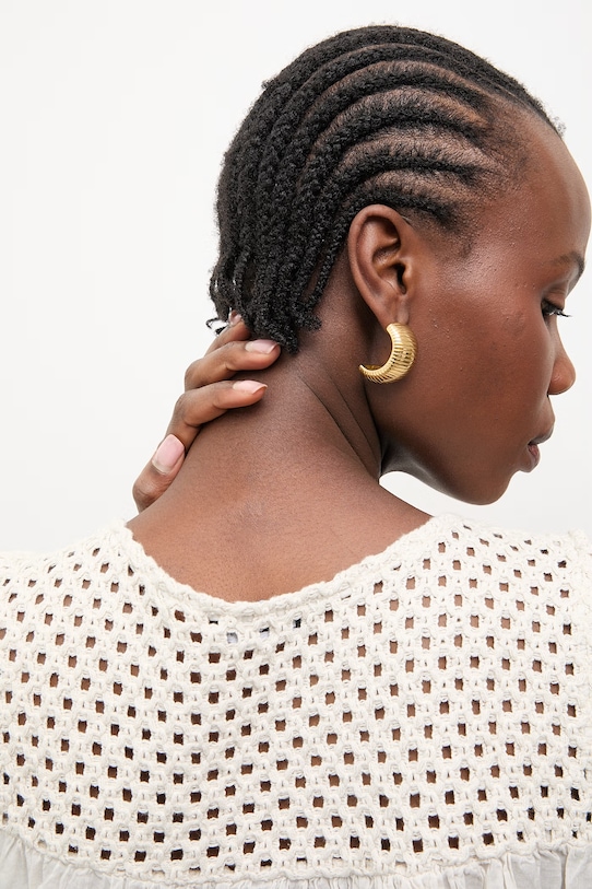 Answear.LAB bluzka damska bawełniana WS26-BKD012 beżowy