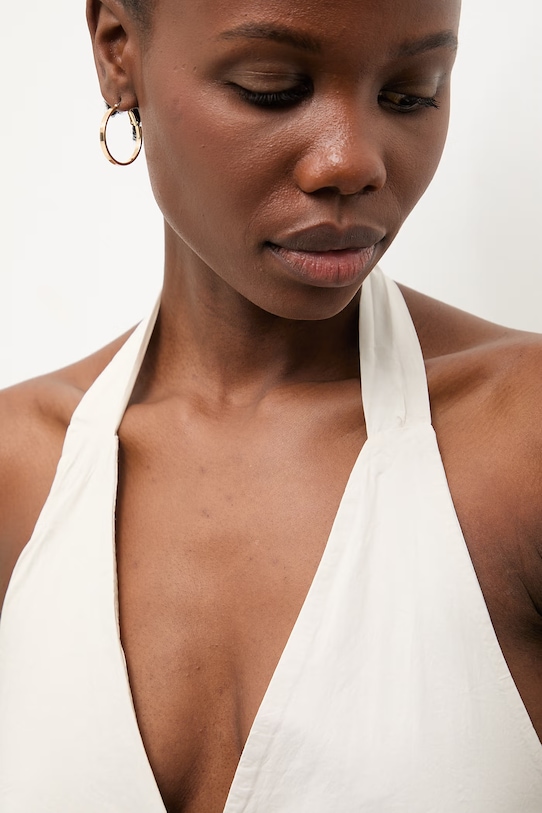 Answear.LAB bluzka damska bawełniana WS26-BKD015 beżowy