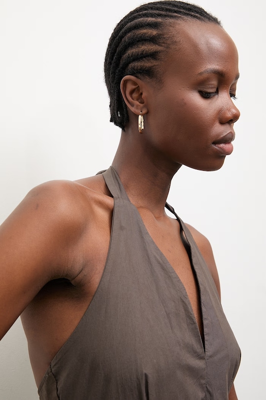 Answear.LAB bluzka damska bawełniana WS26-BKD015 brązowy