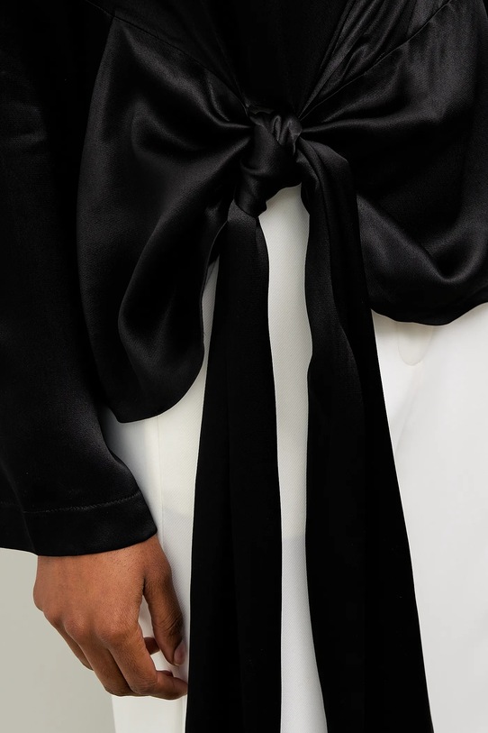 Answear.LAB bluzka 1YAIWSBL1406.tok czarny