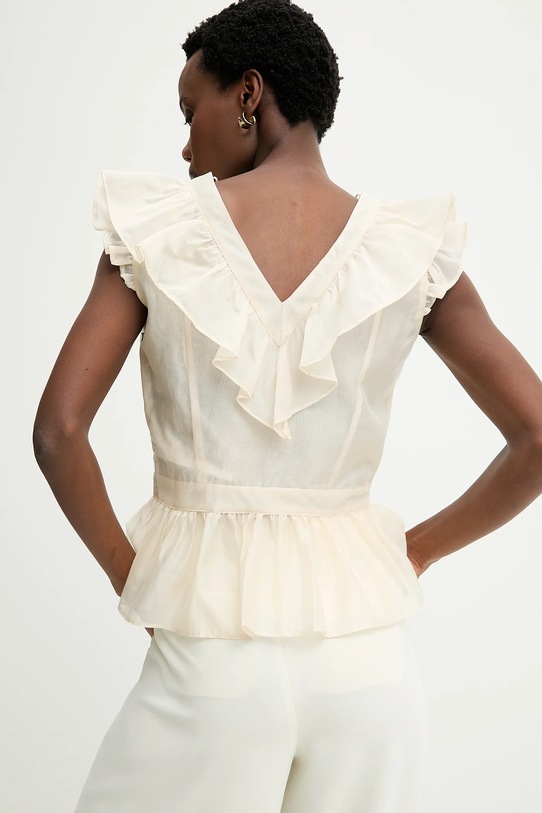 Answear.LAB bluzka regular beżowy m.07302.hak