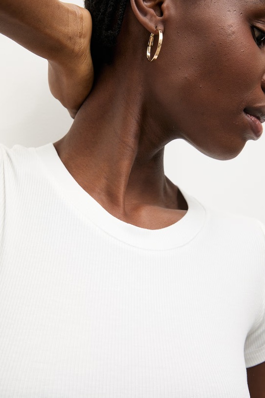 Answear.LAB t-shirt damski z bawełny WS26-BKD025